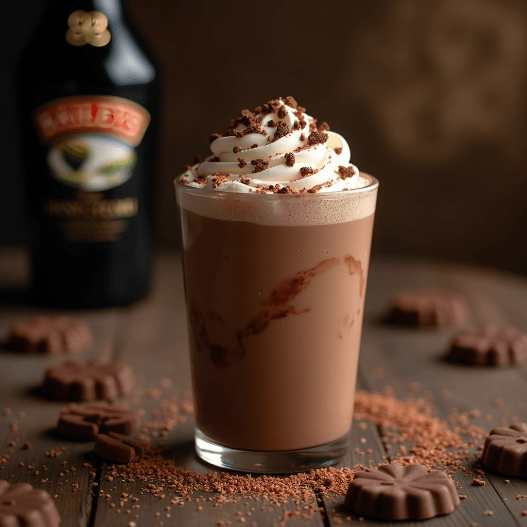 Baileys Irish Cream Chocolate Wafer Drink Recipe