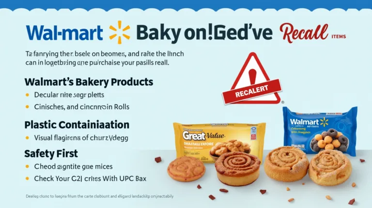 walmart bakery items recall