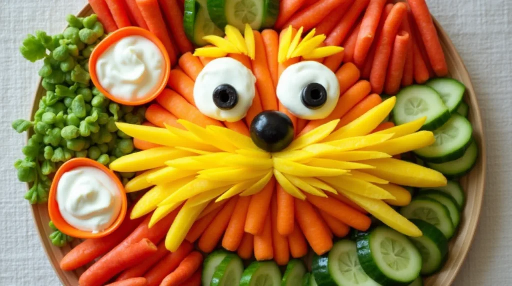 veggie tray lorax themed recipes