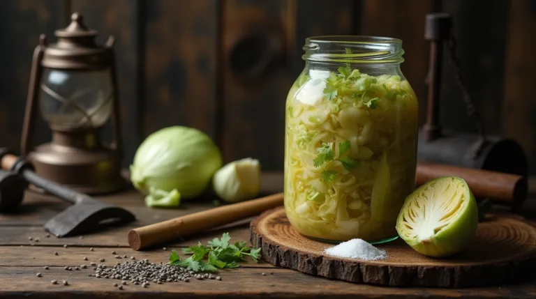 Coal Miner’s Recipe for Sauerkraut