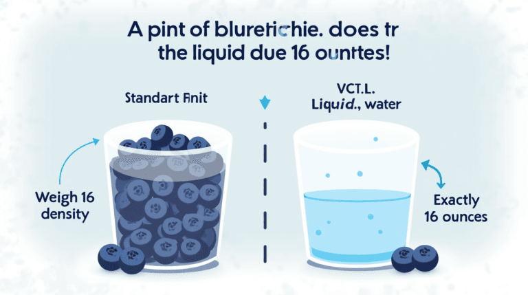 Why Doesn't a Pint of Blueberries Weigh 16 Ounces?